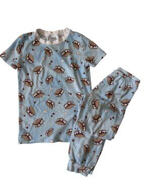Esme Kids S'mores Print Pajama Set Unisex Size 6